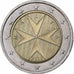 Malta, 2 Euro, 2008, Paris, Bi-Metallic, AU(50-53), KM:132