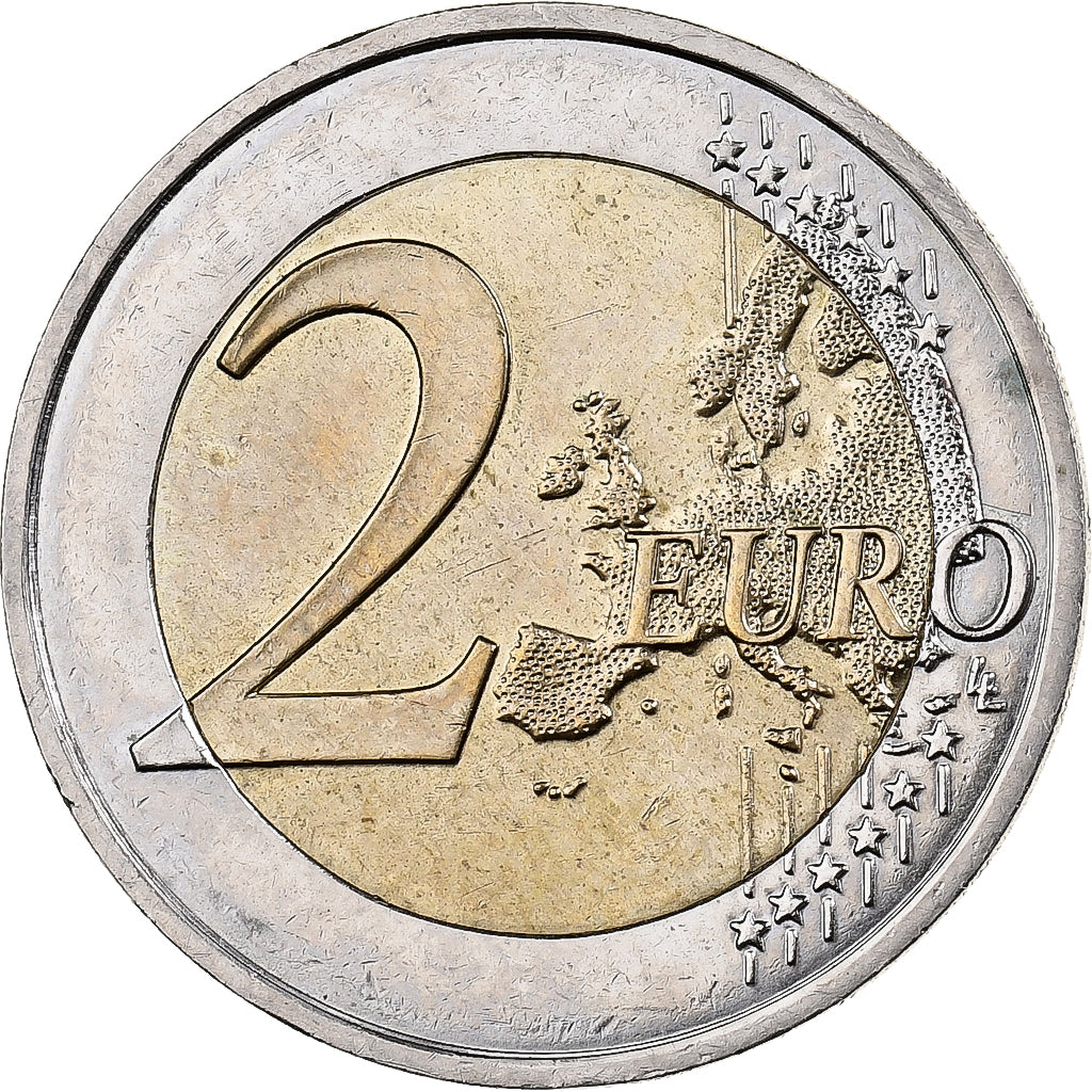 Mónaco, Albert II, 2 Euro, 2012, Paris, Bimetálico, EBC, KM:195