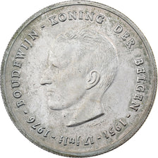Belgium, 250 Francs, 250 Frank, 1976, Brussels, Silver, EF(40-45), KM:158.1