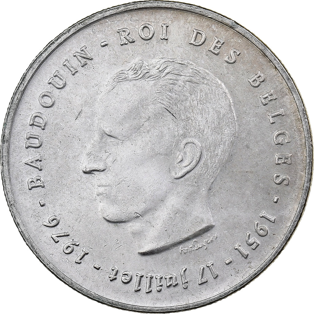 Belgique, 250 Francs, 250 Frank, 1976, Argent, TTB, KM:157.1