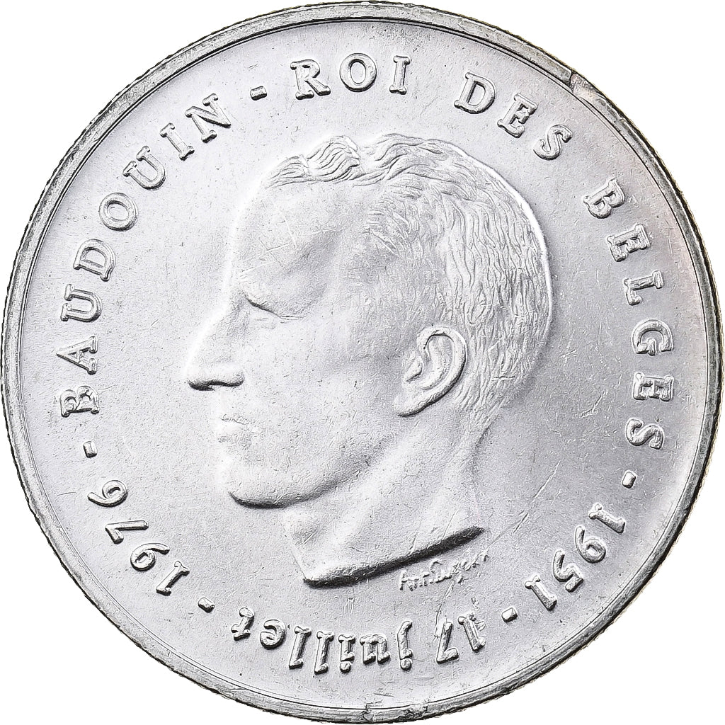 Belgique, 250 Francs, 250 Frank, 1976, Argent, TTB+, KM:157.1