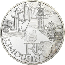 Frankrijk, 10 Euro, Euros des régions, 2011, Zilver, PR