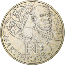 France, 10 Euro, Martinique, 2012, Paris, Silver, AU(55-58), KM:1879