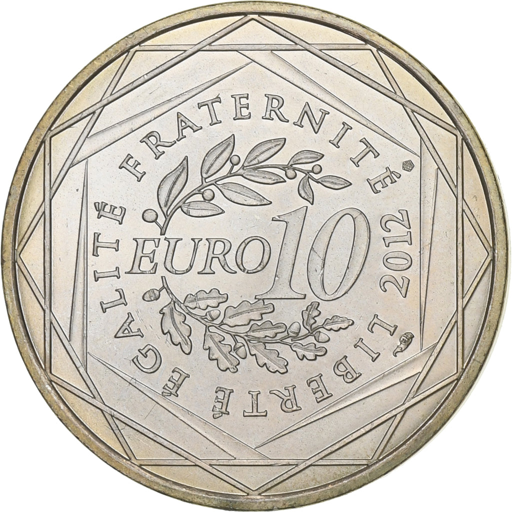 Frankreich, 10 Euro, Martinique, 2012, Paris, Silber, VZ, KM:1879