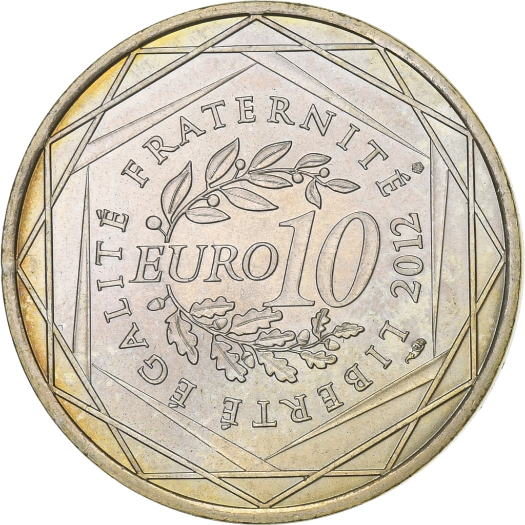 Frankreich, 10 Euro, Basse-Normandie, 2012, Silber, VZ, Gadoury:EU514, KM:1865