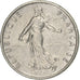 France, 1/2 Franc, Semeuse, 1966, Paris, Nickel, AU(50-53), Gadoury:429