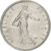 France, 1/2 Franc, Semeuse, 1971, Paris, Nickel, AU(50-53), Gadoury:429