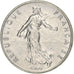 Frankreich, 1/2 Franc, Semeuse, 1977, Paris, Nickel, VZ, Gadoury:429, KM:931.1