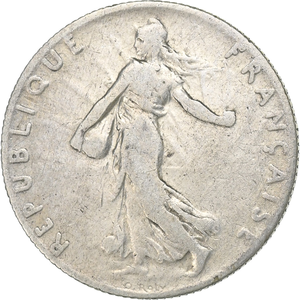 Frankreich, 50 Centimes, Semeuse, 1910, Paris, Silber, S, Gadoury:420