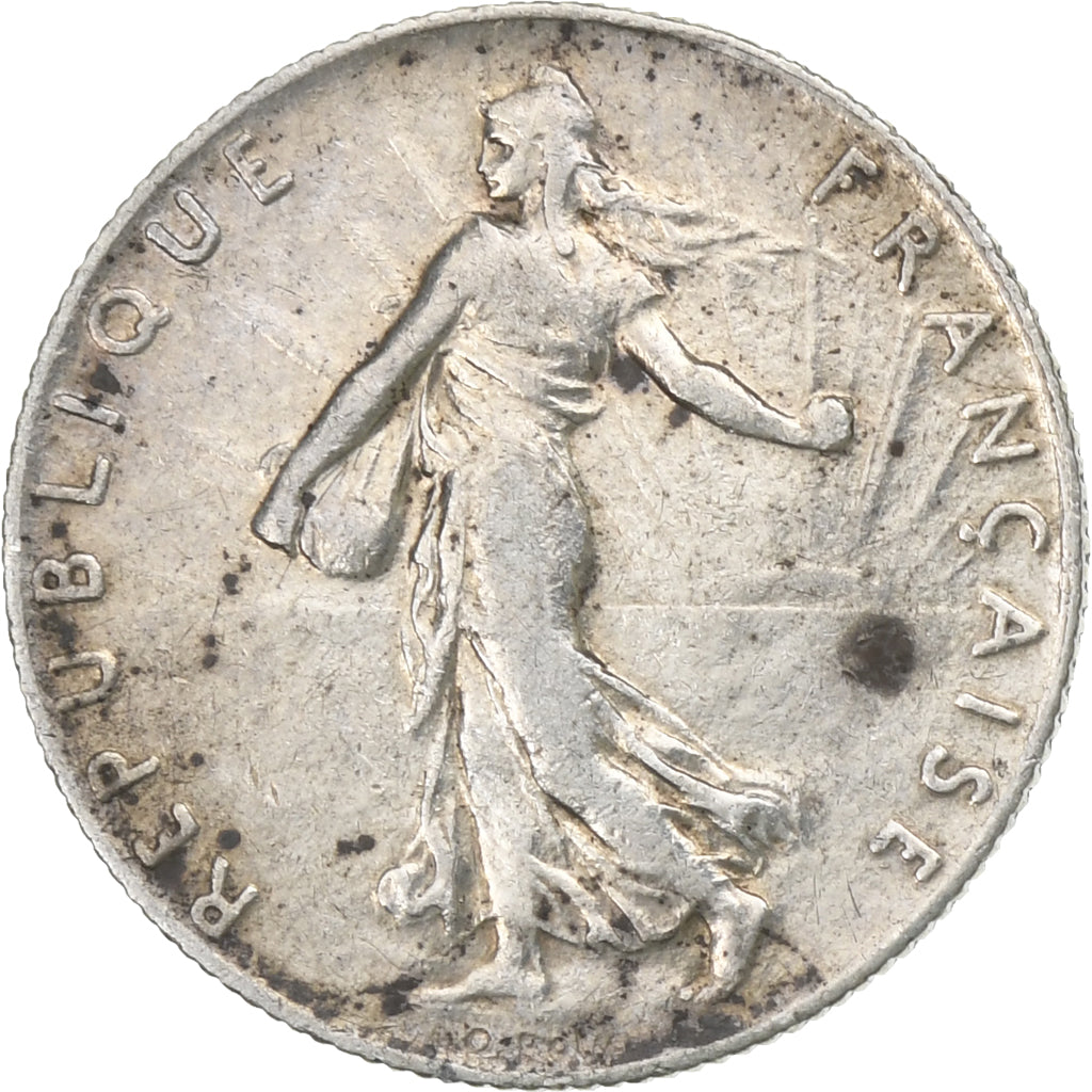 Frankreich, 50 Centimes, Semeuse, 1899, Paris, Silber, SS+, Gadoury:420