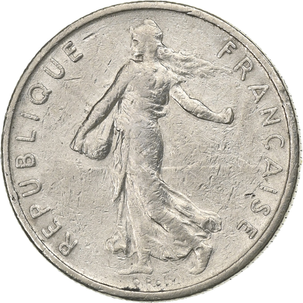 Frankreich, 50 Centimes, Semeuse, 1969, Paris, Silber, SS, Gadoury:420