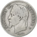 France, Napoleon III, 50 Centimes, Napoléon III, 1864, Paris, Silver