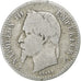 France, Napoleon III, 50 Centimes, Napoléon III, 1865, Paris, Silver