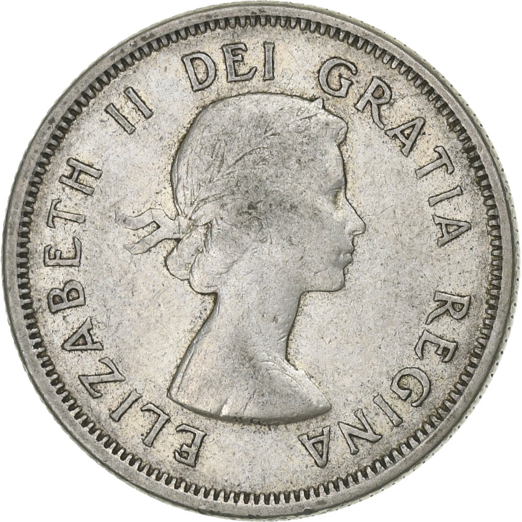 Canada, Elizabeth II, 25 Cents, 1961, Royal Canadian Mint, Silver, EF(40-45)