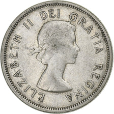Canada, Elizabeth II, 25 Cents, 1961, Royal Canadian Mint, Silver, EF(40-45)