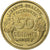 Frankreich, 50 Centimes, Morlon, 1938, Aluminum-Bronze, SS, Gadoury:423