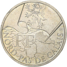Francia, 10 Euro, Nord-Pas-de-Calais, 2010, Paris, Argento, SPL-, Gadoury:EU399