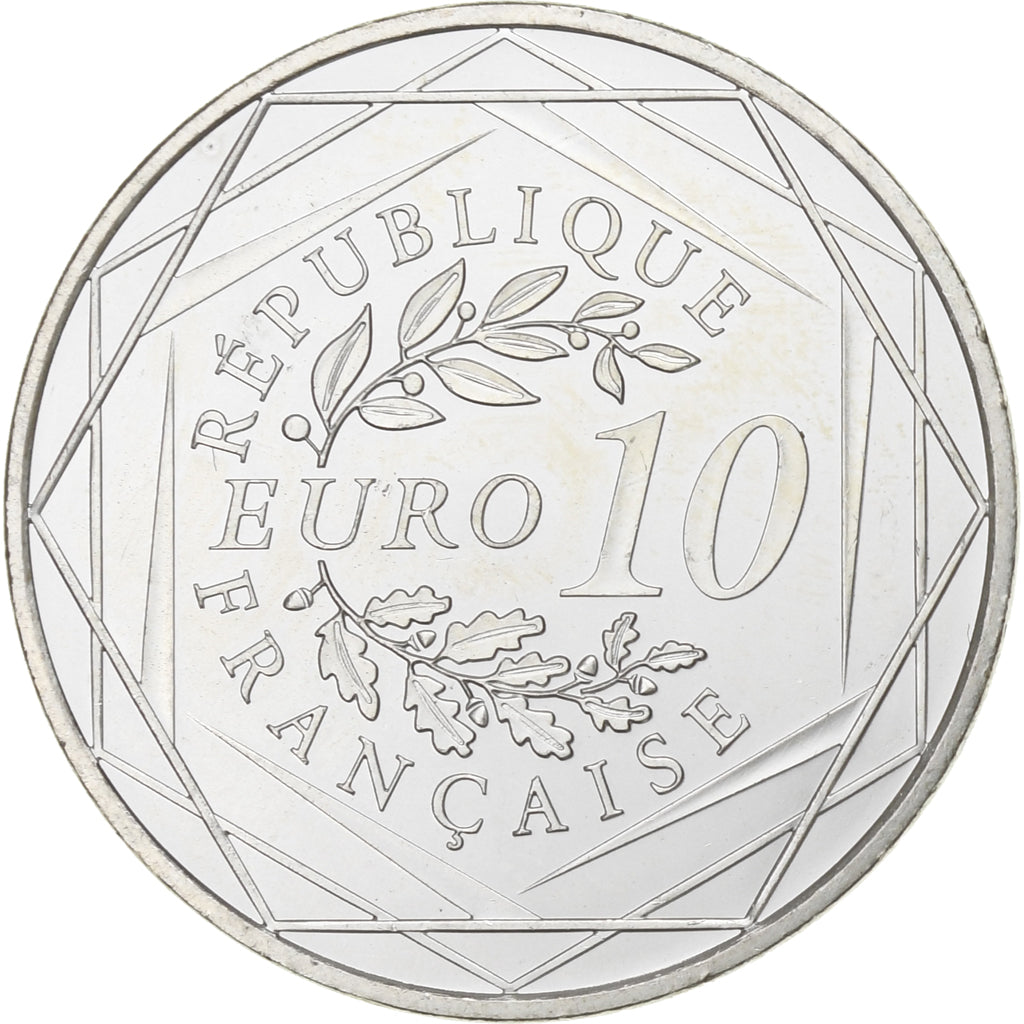 Frankrijk, 10 Euro, Hercule, 2012, Monnaie de Paris, Zilver, UNC-, Gadoury:EU516