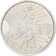 France, 10 Euro, Semeuse, 2009, Pessac, Argent, SPL, Gadoury:4., KM:1580