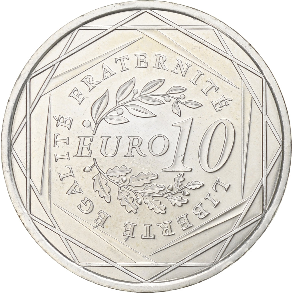 Francia, 10 Euro, Semeuse, 2009, Pessac, Argento, SPL, Gadoury:4., KM:1580