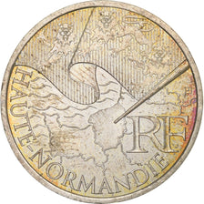 França, 10 Euro, Euros des régions, 2010, Prata, AU(55-58)