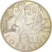 France, 10 Euro, 2012, Paris, Silver, AU(55-58), KM:1888