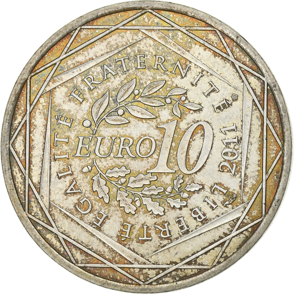 Frankreich, 10 Euro, Euros des régions, 2011, Paris, Silber, VZ, KM:1749