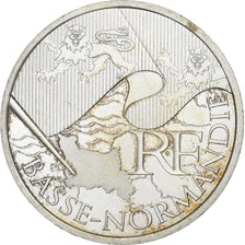 Francia, 10 Euro, Basse-Normandie, 2010, Paris, EBC, Plata, Gadoury:EU399