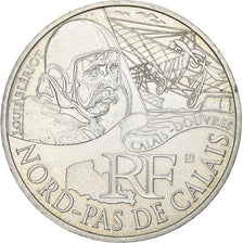France, 10 Euro, Nord-Pas-de-Calais, 2012, Paris, AU(55-58), Silver