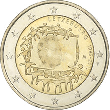 Luxembourg, 2 Euro, 2015, Utrecht, Bi-Metallic, MS(63)