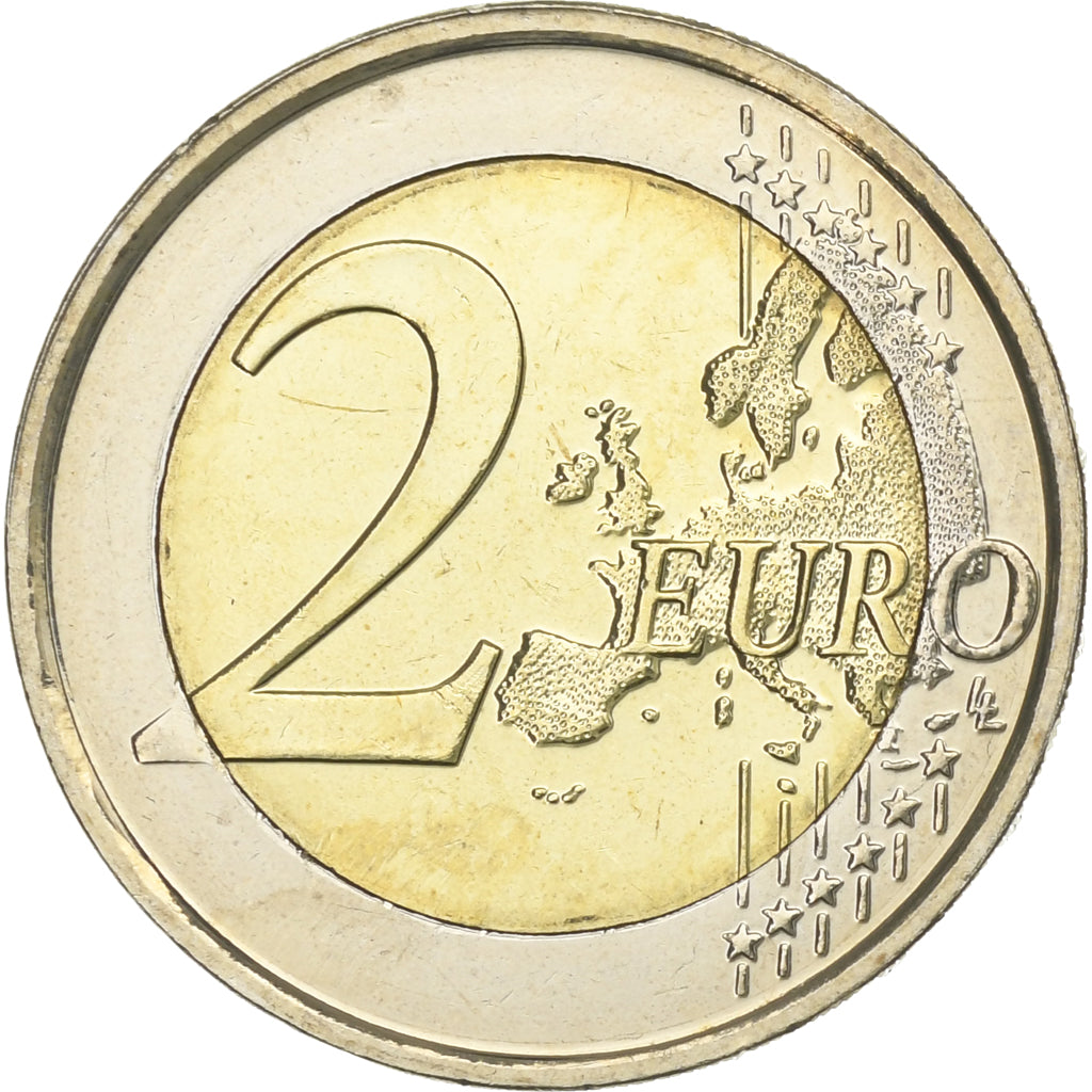 Belgio, 2 Euro, 2015, Brussels, Bi-metallico, SPL