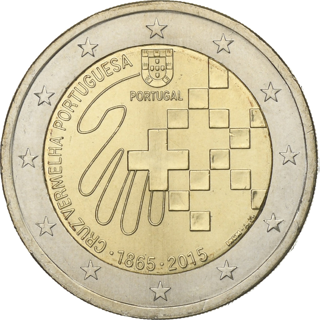 Portogallo, 2 Euro, 2015, Lisbon, Bi-metallico, SPL