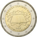 Finland, 2 Euro, Traité de Rome 50 ans, 2007, Vantaa, MS(63), Bi-Metallic