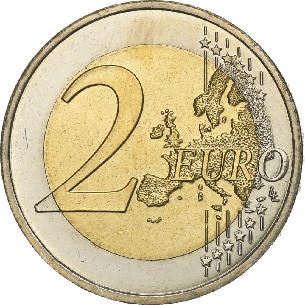 Luxemburg, Henri, 2 Euro, 2008, Paris, Bi-Metallic, UNC-, KM:96