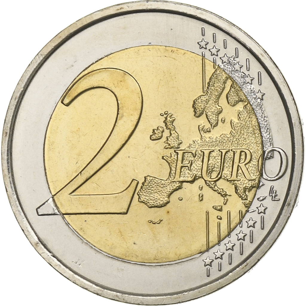 Portugal, 2 Euro, Revolution Oeillets, 2014, Lisbon, MS(63), Bi-Metallic