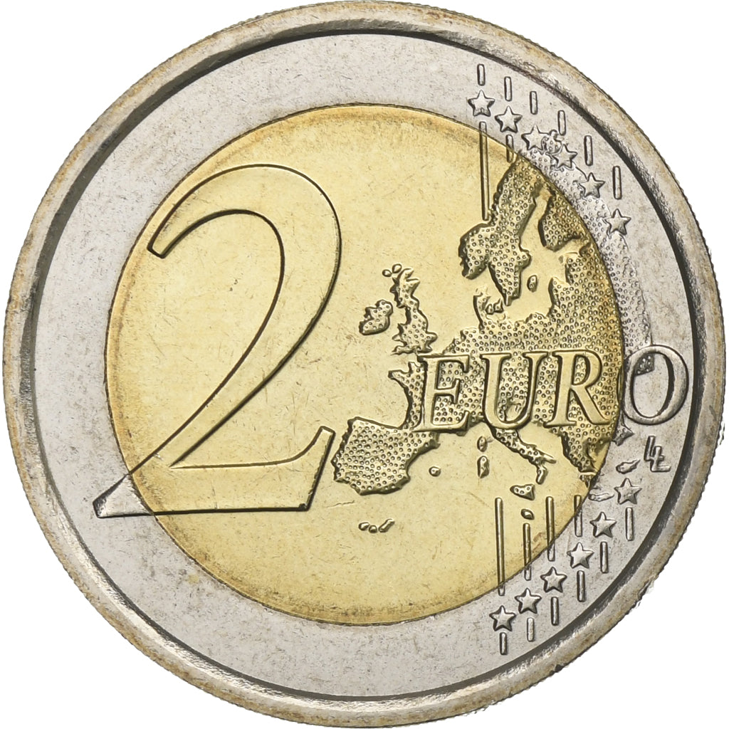 Italia, 2 Euro, Galileo Galilei, 2014, SC, Bimetálico, KM:New