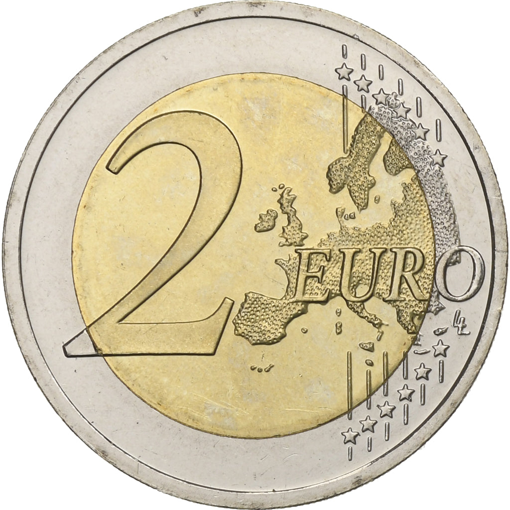 Lituanie, 2 Euro, Drapeau européen, 2015, SPL+, Bimétallique, KM:New