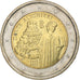 Italy, 2 Euro, Dante Alighieri, 2015, MS(63), Bi-Metallic, KM:New