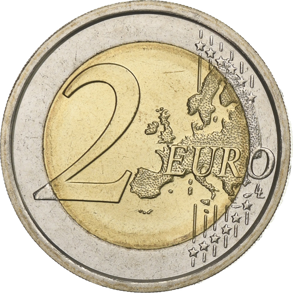Italië, 2 Euro, Eurocoinage, 10th Anniversary, 2012, UNC-, Bi-Metallic, KM:350