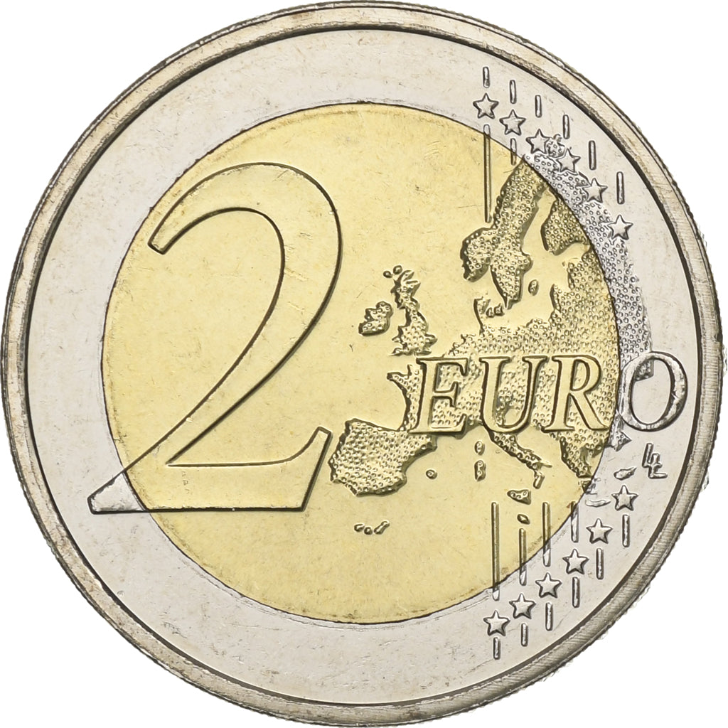 Luxembourg, 2 Euro, 10 years euro, 2012, SUP+, Bi-Metallic, KM:119