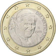 VATICAN CITY, Euro, 2010, AU(55-58), Bi-Metallic, KM:388