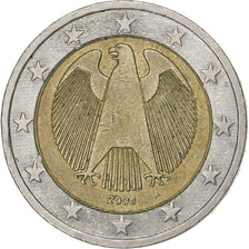 République fédérale allemande, 2 Euro, 2008, Berlin, Bimétallique, TTB