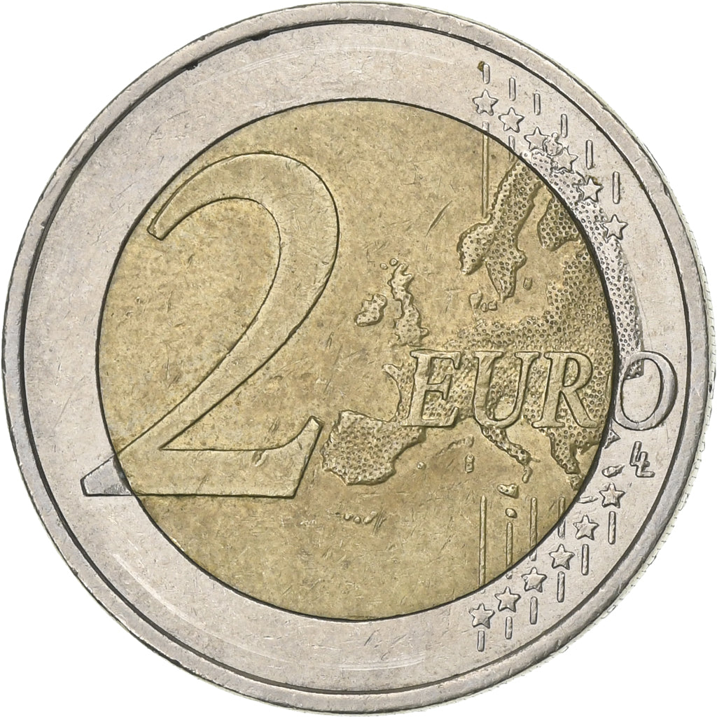République fédérale allemande, 2 Euro, 2008, Berlin, Bimétallique, TTB