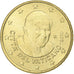 VATICAN CITY, 50 Euro Cent, 2010, AU(55-58), Brass, KM:387