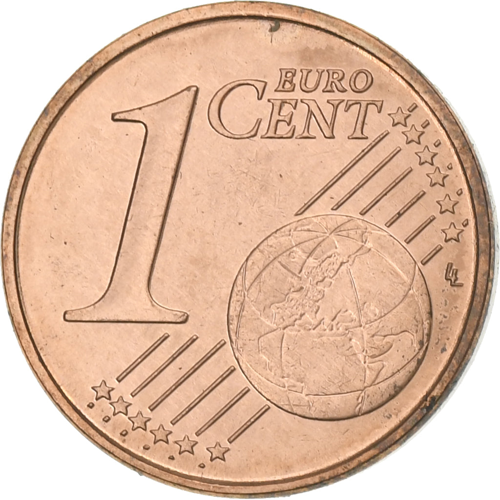 CIDADE DO VATICANO, Benedict XVI, Euro Cent, 2006, Rome, Aço Cromado a Cobre