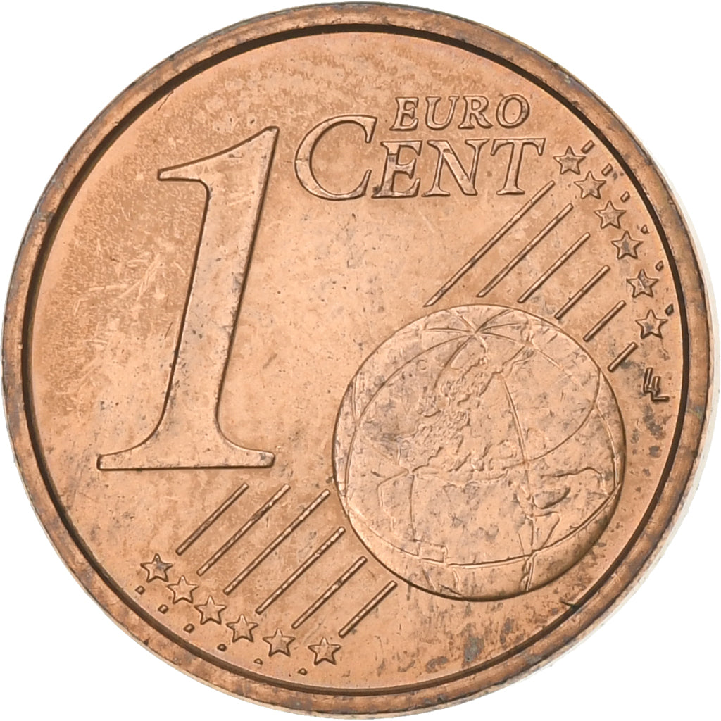 CIDADE DO VATICANO, Benedict XVI, Euro Cent, 2010, Rome, Aço Cromado a Cobre