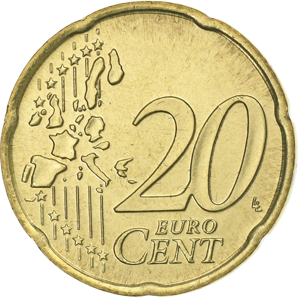 CIUDAD DEL VATICANO, 20 Euro Cent, 2006, Rome, EBC, Latón, KM:379