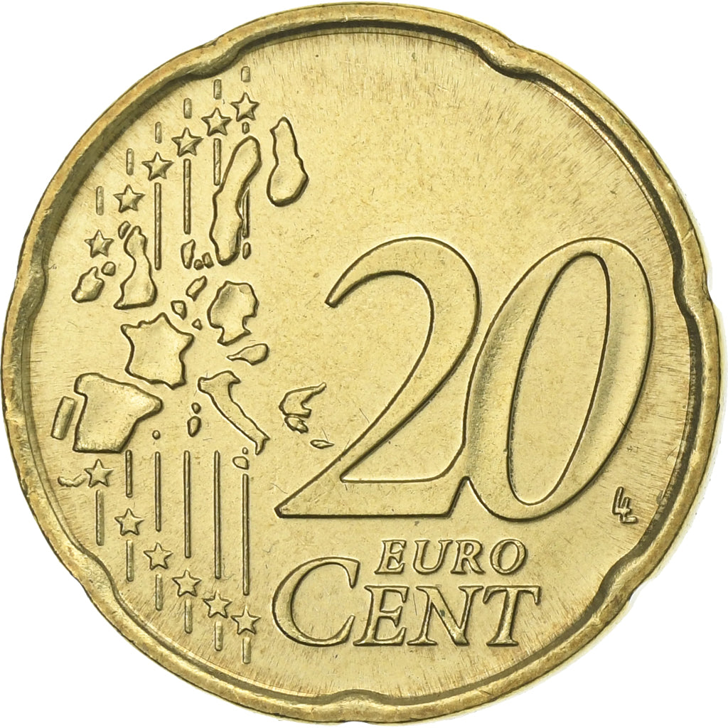 Vatikanstadt, 20 Euro Cent, 2006, Rome, VZ, Messing, KM:379