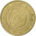 Belgium, 50 Euro Cent, 1999, EF(40-45), Brass, KM:229