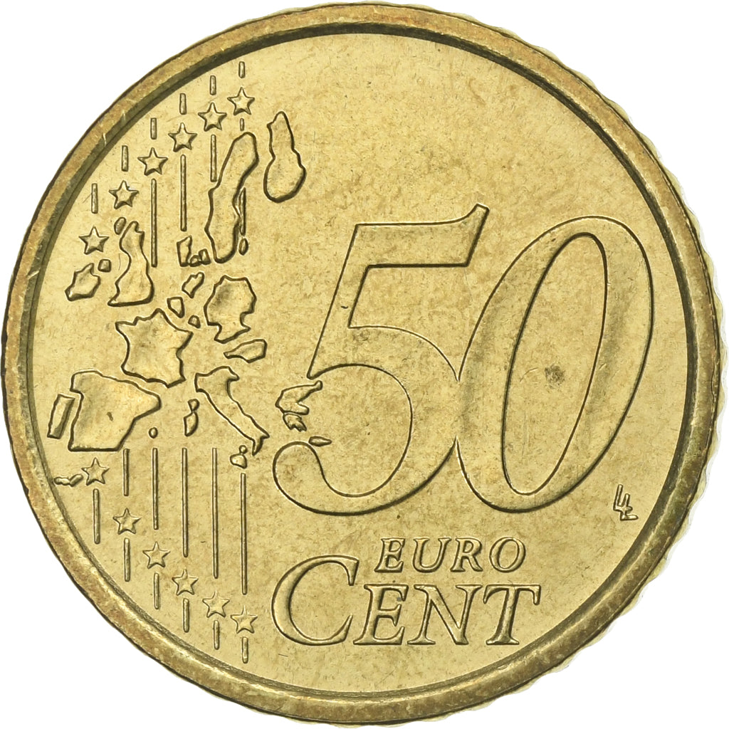 Vatikanstadt, Benedict XVI, 50 Euro Cent, 2006, Rome, Messing, VZ+, KM:380